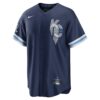Whit Merrifield Kansas City Royals City Connect Replica Player Jersey - Navy, Limited Replica Fan Edition