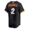 Willy Adames San Francisco Giants 2025 City Connect Limited Player Jersey - Black, Limited Replica Fan Edition