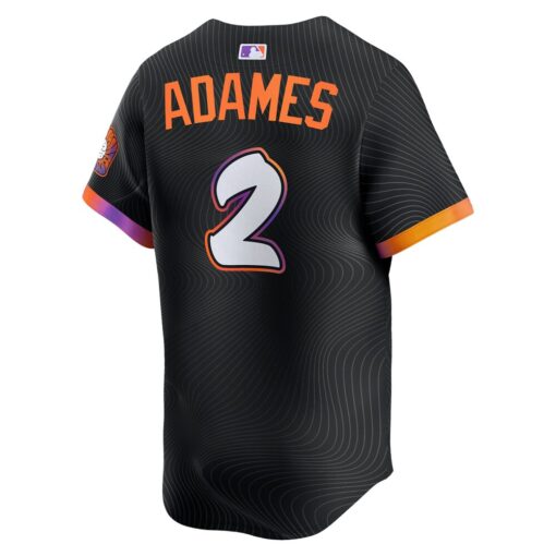 Willy Adames San Francisco Giants 2025 City Connect Limited Player Jersey – Black, Limited Replica Fan Edition