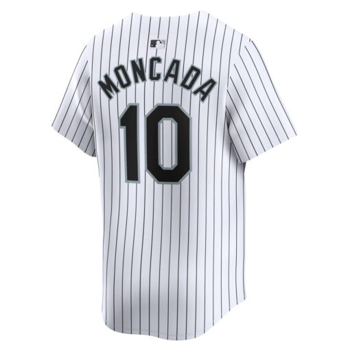 Yoan Moncada Chicago White Sox Home Limited Player Jersey – White, Limited Replica Fan Edition