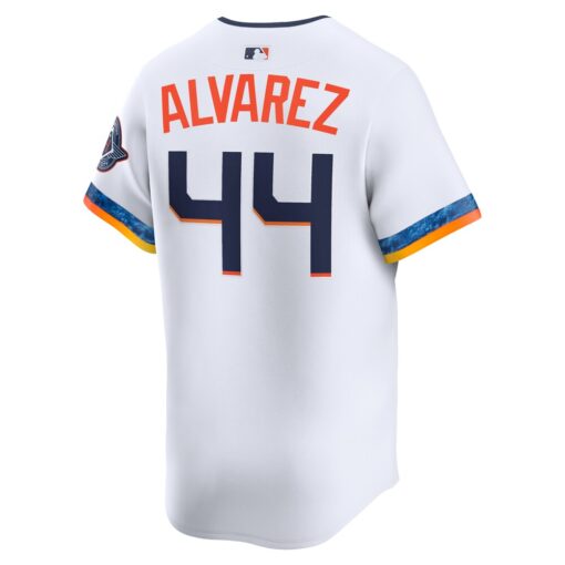 Yordan Alvarez Houston Astros 2025 City Connect Limited Player Jersey – White, Limited Replica Fan Edition