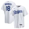 Yoshinobu Yamamoto Los Angeles Dodgers Home Replica Player Jersey – White, Limited Replica Fan Edition