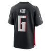 Younghoe Koo Atlanta Falcons Jersey - Black, Limited Replica Fan Edition