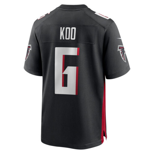 Younghoe Koo Atlanta Falcons Jersey – Black, Limited Replica Fan Edition