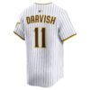 Yu Darvish San Diego Padres Home Limited Player Jersey - White, Limited Replica Fan Edition