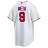 Zach Neto Los Angeles Angels Home Replica Jersey - White, Limited Replica Fan Edition