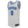 0 Xavier Musketeers Nike Replica Basketball Jersey - White, Limited Replica Fan Edition