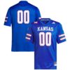 00 Kansas Jayhawks Premier Football Jersey - Royal, Limited Replica Fan Edition