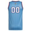 00 Kansas Jayhawks Replica Swingman Jersey - Light Blue, Limited Replica Fan Edition