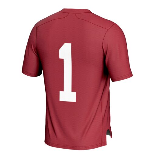 1 Alabama Crimson Tide GameDay Greats Football Jersey – Crimson, Limited Replica Fan Edition