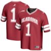 1 Alabama Crimson Tide GameDay Greats Unisex Lightweight Collegiate Football Fashion Jersey - Crimson, Limited Replica Fan Edition