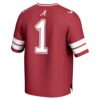 1 Alabama Crimson Tide GameDay Greats Unisex Lightweight Collegiate Football Fashion Jersey - Crimson, Limited Replica Fan Edition