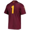 1 Arizona State Sun Devils Team Premier Football Jersey - Maroon, Limited Replica Fan Edition