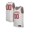 1 Arkansas Razorbacks Nike Replica Basketball Jersey - White, Limited Replica Fan Edition