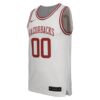 1 Arkansas Razorbacks Nike Replica Basketball Jersey - White, Limited Replica Fan Edition