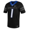 1 Boise State Broncos Nike Untouchable Football Jersey - Black, Limited Replica Fan Edition