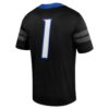 1 Boise State Broncos Nike Untouchable Football Jersey - Black, Limited Replica Fan Edition