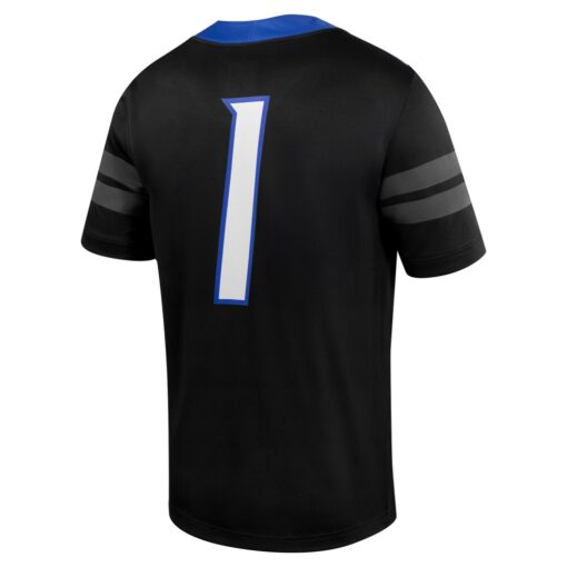 1 Boise State Broncos Nike Untouchable Football Jersey – Black, Limited Replica Fan Edition