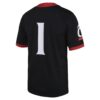 1 Cincinnati Bearcats Nike Untouchable Football Jersey – Black, Limited Replica Fan Edition