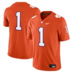Travis Etienne Clemson Tigers Nike Player Game Jersey – Orange, Limited Replica Fan Edition