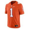 1 Clemson Tigers Nike Game Jersey - Orange, Limited Replica Fan Edition