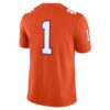 1 Clemson Tigers Nike Game Jersey - Orange, Limited Replica Fan Edition