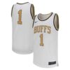 1 Colorado Buffaloes Nike Replica Basketball Jersey - White, Limited Replica Fan Edition