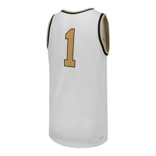 1 Colorado Buffaloes Nike Replica Basketball Jersey – White, Limited Replica Fan Edition