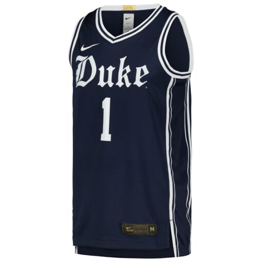 1 Duke Blue Devils Nike Limited Authentic Jersey – Navy, Limited Replica Fan Edition