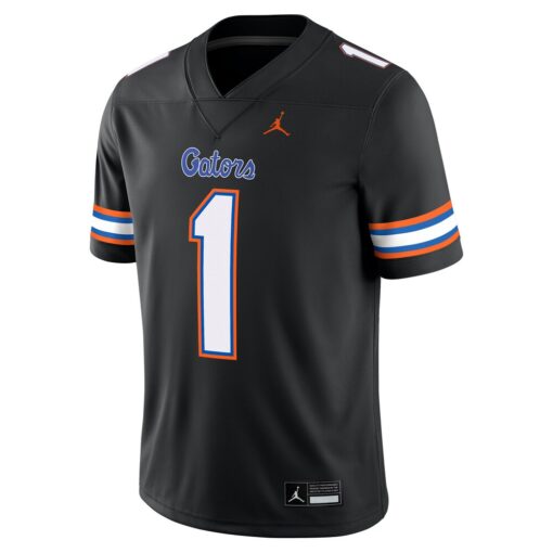 1 Florida Gators Jordan Brand Alternate Game Jersey – Black, Limited Replica Fan Edition