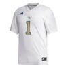 1 Georgia Tech Yellow Jackets Replica Football Jersey - White, Limited Replica Fan Edition