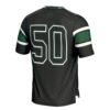 1 Hawaii Rainbow Warriors GameDay Greats Football Jersey - Black, Limited Replica Fan Edition