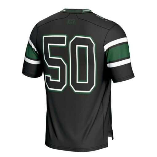 1 Hawaii Rainbow Warriors GameDay Greats Football Jersey – Black, Limited Replica Fan Edition