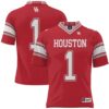 1 Houston Cougars GameDay Greats Football Jersey - Red, Limited Replica Fan Edition