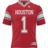 1 Houston Cougars GameDay Greats Football Jersey - Red, Limited Replica Fan Edition