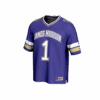 1 James Madison Dukes GameDay Greats Lightweight Collegiate Football Fashion Jersey - Purple, Limited Replica Fan Edition