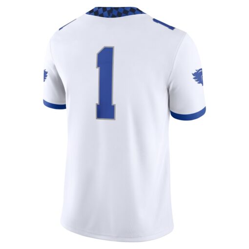 1 Kentucky Wildcats Nike Game Jersey – White, Limited Replica Fan Edition