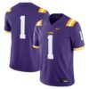 1 LSU Tigers Nike Game Jersey - Purple, Limited Replica Fan Edition