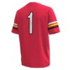 1 Maryland Terrapins Under Armour Replica Football Jersey - Red, Limited Replica Fan Edition