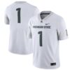 1 Michigan State Spartans Nike Football Game Jersey - White, Limited Replica Fan Edition