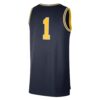1 Michigan Wolverines Jordan Brand Limited Authentic Jersey - Navy, Limited Replica Fan Edition
