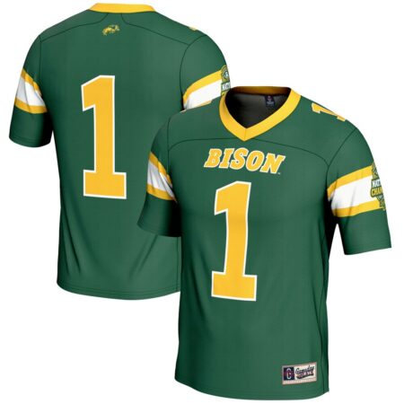 1 NDSU Bison GameDay Greats Unisex 2024 NCAA FCS Football National Champions Lightweight Fashion Jersey – Gree, Limited Replica Fan Edition
