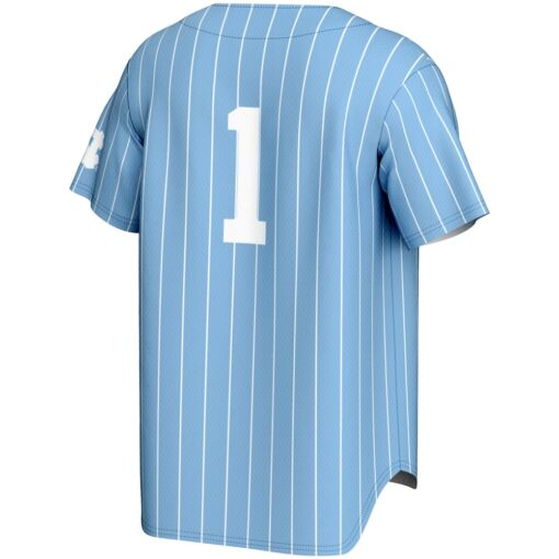 1 North Carolina Tar Heels GameDay Greats Lightweight Baseball Jersey – Carolina Blue, Limited Replica Fan Edition