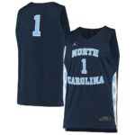 1 North Carolina Tar Heels Jordan Brand Unisex Replica Basketball Jersey - Navy, Limited Replica Fan Edition