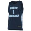 1 North Carolina Tar Heels Jordan Brand Unisex Replica Basketball Jersey - Navy, Limited Replica Fan Edition