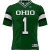 1 Ohio Bobcats GameDay Greats Football Jersey - Green, Limited Replica Fan Edition