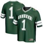 1 Ohio Bobcats GameDay Greats Lightweight Collegiate Football Fashion Jersey - Green, Limited Replica Fan Edition