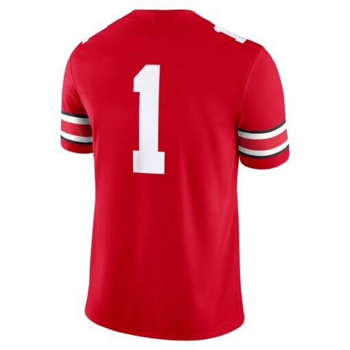 1 Ohio State Buckeyes Game Jersey – Scarlet, Limited Replica Fan Edition