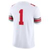 1 Ohio State Buckeyes Nike Game Jersey - White, Limited Replica Fan Edition