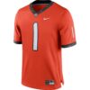 1 Oklahoma State Cowboys Nike Alternate Game Jersey - Orange, Limited Replica Fan Edition